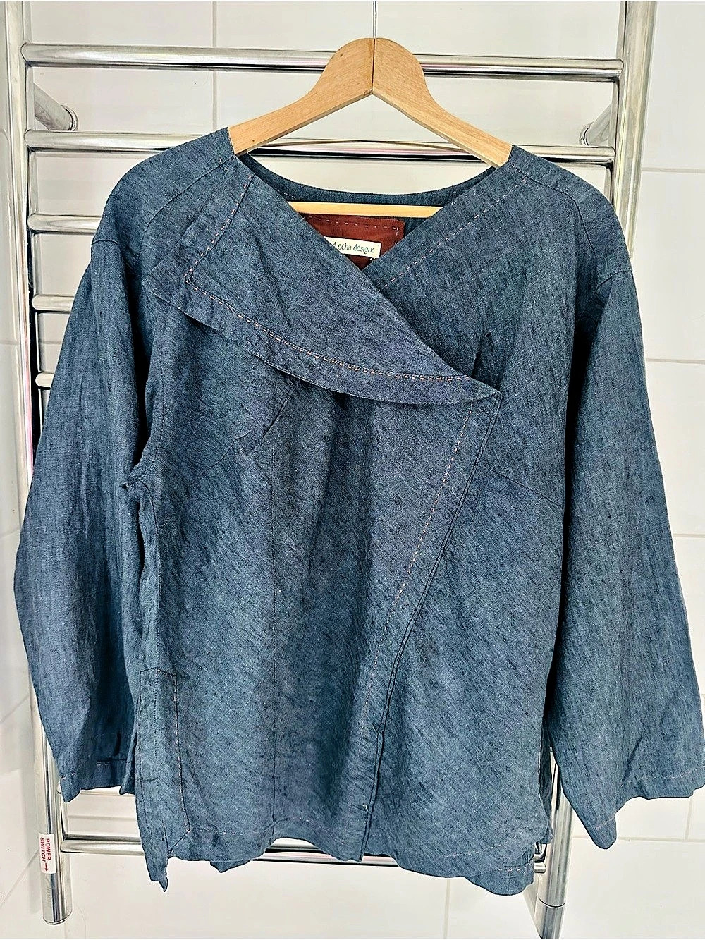 Verd Echo Designs Artisan Chambray Blouse